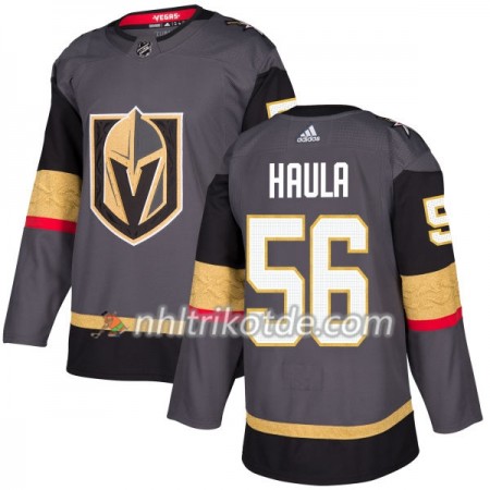 Vegas Golden Knights Trikot Erik Haula 56 Adidas 2017-2018 Grau Authentic - Herren